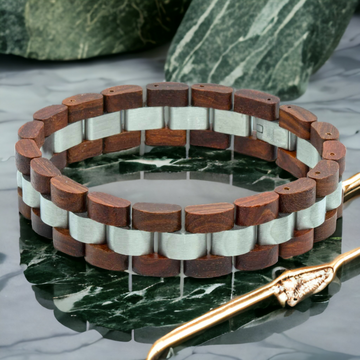 K2 Himalaya (Red Sandalwood) - Wooden bracelet