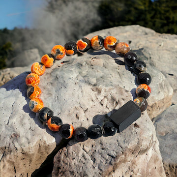 NEW: 🐉 Dragon Veins 🔥 Bead Bracelet - Decagon Edition