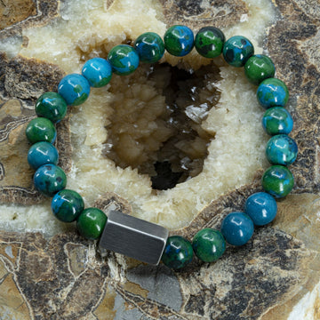 Earth - Thorobritholite Beaded Bracelet