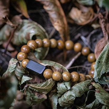 Serpeggiante marble beaded bracelet