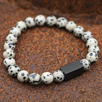 Cow stains (cow stains) - Beaded Bracelet