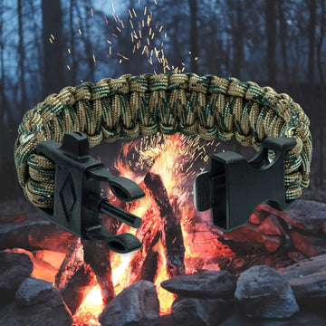 Feuerstarter-Armband (Militär / Wüste / Tarnung)