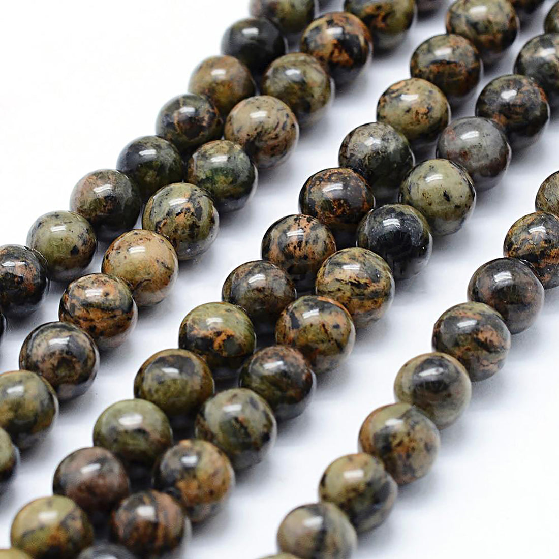 Beaded Bracelet Men 'Joey' 8mm Jade