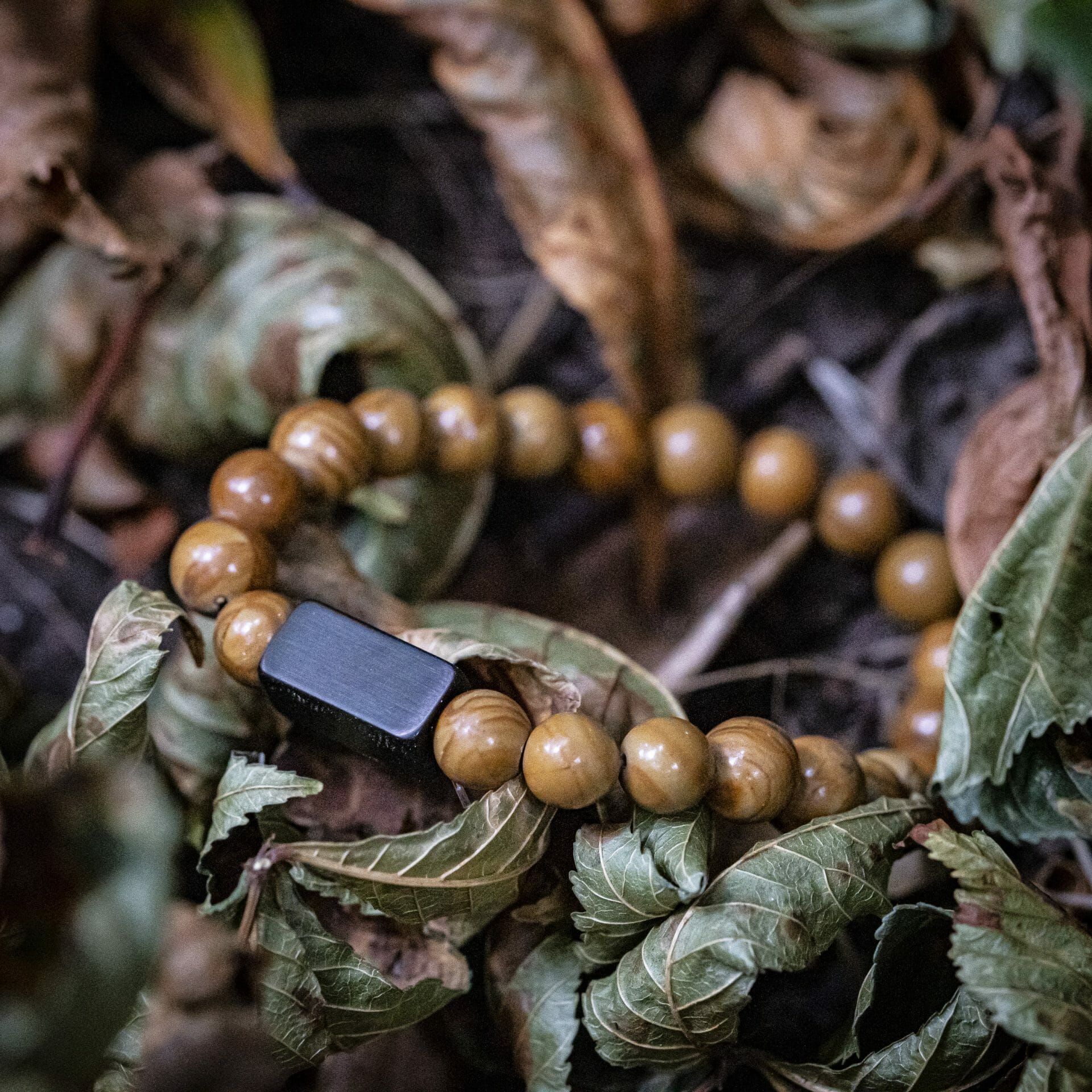 Serpeggiante marble beaded bracelet